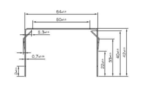 CRUCETA EMPALME RIGI 60