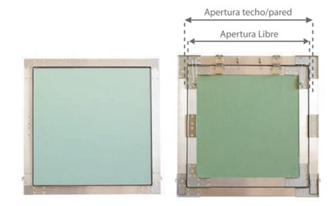 TRAMPILLA PLACA METAL